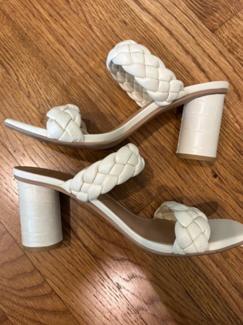 A New Day Cream Heels 7.5